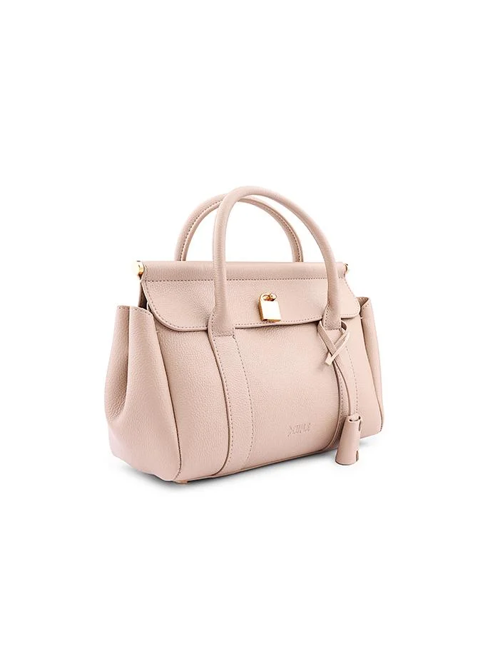 Cuple Women’s Structured Top Handle Shoulder Bag